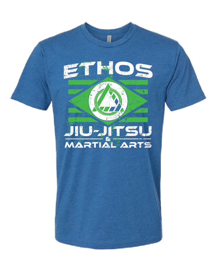 Ethos Blue Green T shirt